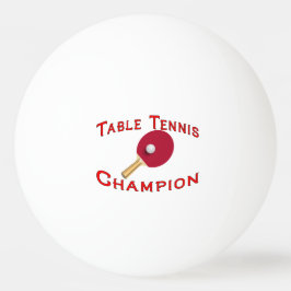卓球のチャンピオン 卓球ボール