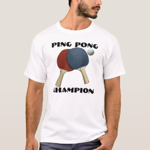 卓球のチャンピオン Tシャツ