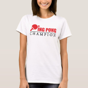 卓球のチャンピオン Tシャツ