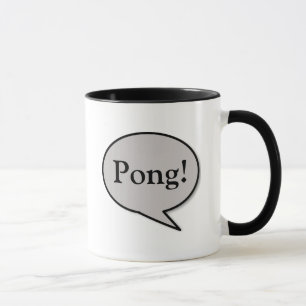 卓球のポーンか。 Pong! マグカップ