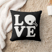 卓球の卓球の愛 クッション (ブランケット)