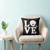 卓球の卓球の愛 クッション (椅子)