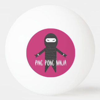 卓球の忍者-ポーンのPongの球 卓球ボール