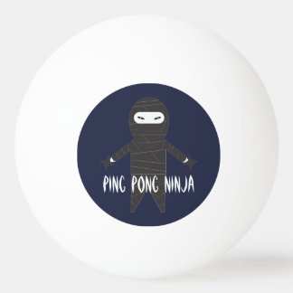 卓球の忍者-ポーンのPongの球 卓球ボール