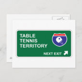 卓球の次の出口 ポストカード (正面/裏面)