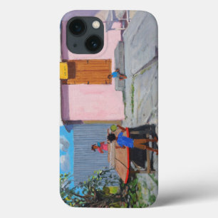 卓球のDe African Queenの隠れ場所 iPhone 13ケース