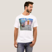 卓球のDe African Queenの隠れ場所 Tシャツ (正面フル)