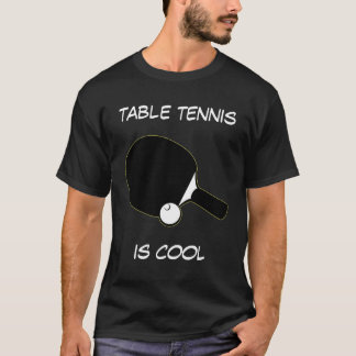 卓球はカスタマイズカッコいい可能なTシャツ Tシャツ