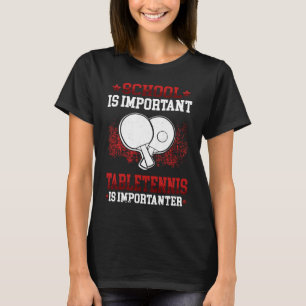 卓球は重要な若い卓球である遊 Tシャツ