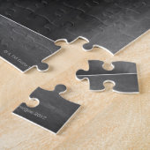 卓球を遊んでいる女性 ジグソーパズル (側面)