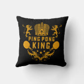 卓球キングおもしろいピンポンギフトと卓球 クッション (裏面)