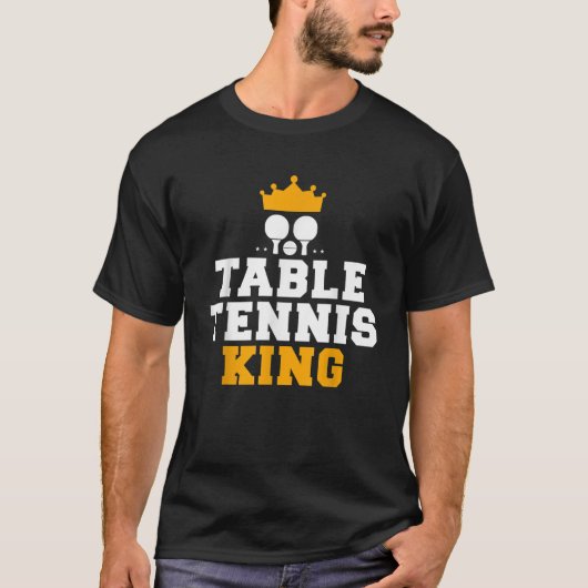 卓球キングTシャツ Tシャツ (正面)