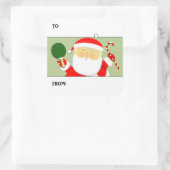 卓球ギフトラベル スクエアシール (バッグ)