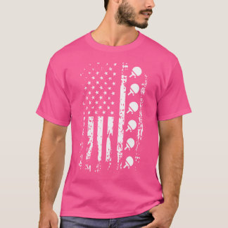 卓球シャツアメリカンフラッグUsa卓球 Tシャツ