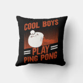 卓球スポカッコいいート男子遊ピンポン クッション (裏面)