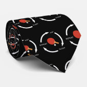 卓球スリープリ食べープ・スポーツ・ファンことわざ ネクタイ (ロール)