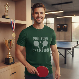 卓球チャンピオンTシャツ Tシャツ