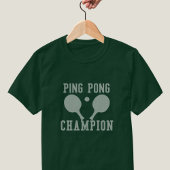 卓球チャンピオンTシャツ Tシャツ