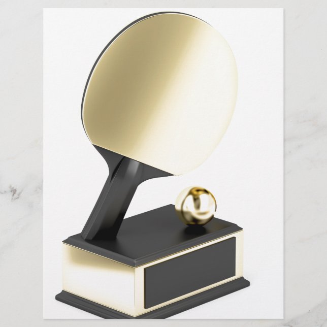 卓球トロフィー (正面)