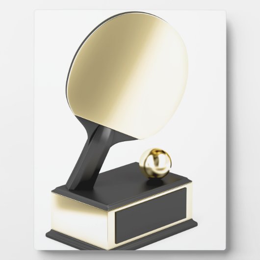 卓球トロフィー フォトプラーク (正面)