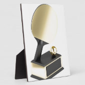 卓球トロフィー フォトプラーク (側面)