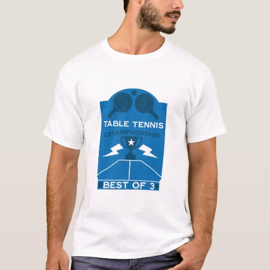 卓球トーナメント Tシャツ (正面)