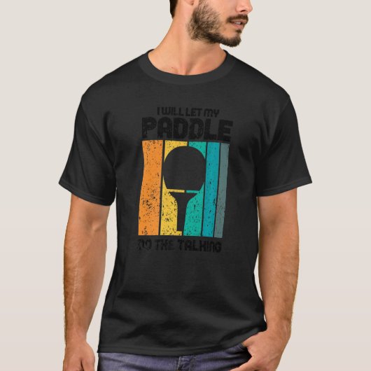 卓球ピンポンピンポン4 Tシャツ (正面)