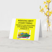 卓球ピンポン カード (黄色い花)