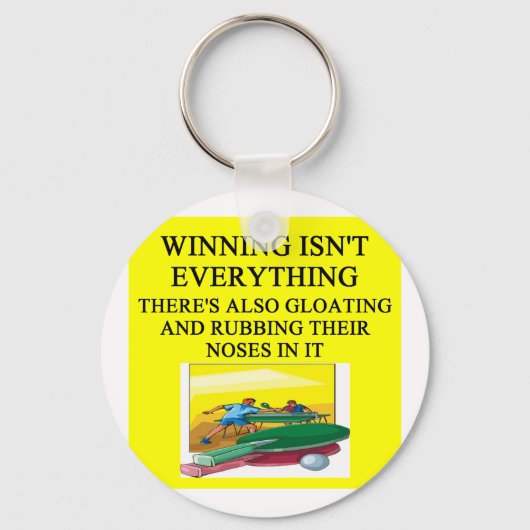 卓球ピンポン キーホルダー (正面)