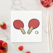 卓球ピンポン スタンダードランチョンナプキン (インサイチュ)