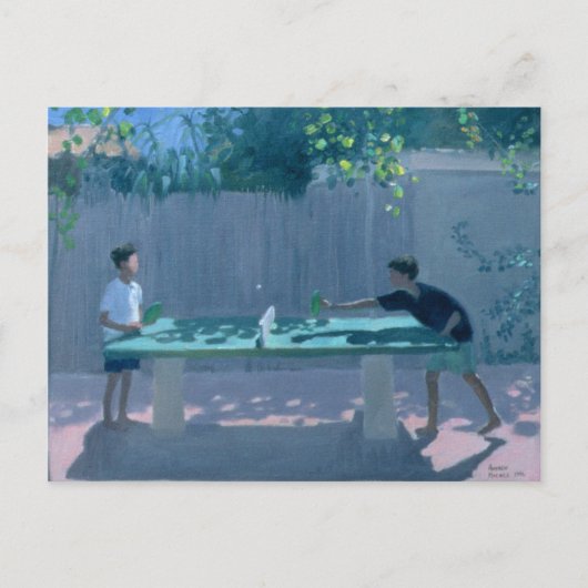 卓球フランス1996 ポストカード (正面)