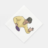 卓球プレーヤー紙ナプキンス スタンダードランチョンナプキン (角)