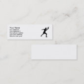 卓球プレーヤー スキニー名刺 (正面/裏面)