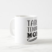 卓球ママ2 コーヒーマグカップ (正面左)