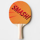 卓球モダンスマッシュレッドカラー 卓球ラケット (正面)
