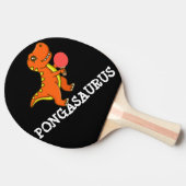 卓球モダンパーソナライズされた恐竜おもしろい類 卓球ラケット (横)