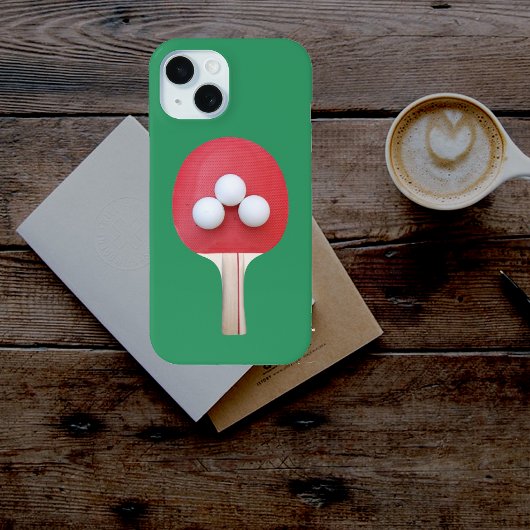 卓球ラケットとボール Case-Mate iPhoneケース
