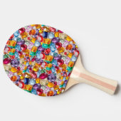 卓球ラケットの卓球両側のプリント 卓球ラケット (横)