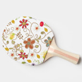 卓球ラケットフローラ花 卓球ラケット (横)