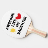 卓球ラケット素晴らし：私の娘 卓球ラケット (横)