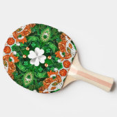 卓球ラケット（アイリッシュカラー） 卓球ラケット (横)