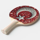 卓球ラケット（トルコ色） 卓球ラケット (正面アングル)