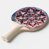 卓球ラケット(ノルウェー色) 卓球ラケット (正面アングル)