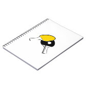 卓球ラケット ノートブック (左側)