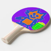 卓球ラケット、フルプリントバック卓球ラケット 卓球ラケット (正面アングル)