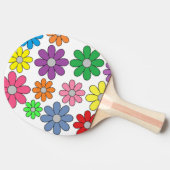 卓球ラケット-熱狂するデイジー! 卓球ラケット (横)