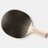 卓球ラケット- Taupe Brown Gradient - HAMbyWG 卓球ラケット (横)