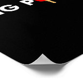 卓球卓球ラケット ポスター (角)