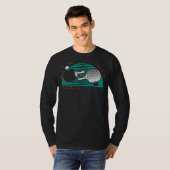卓球卓球卓球選手ラケットサイエンス Tシャツ (正面フル)