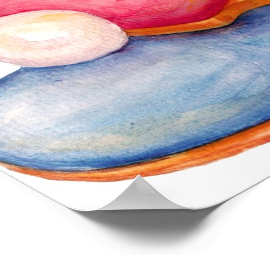 卓球卓球 ポスター (角)